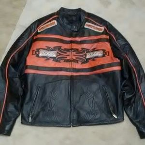 Mens leather jacket
